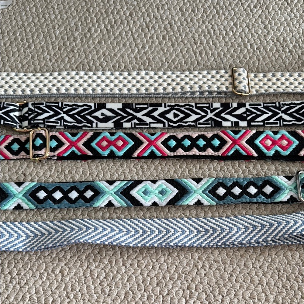 Black and White Geometric Patterned Bag